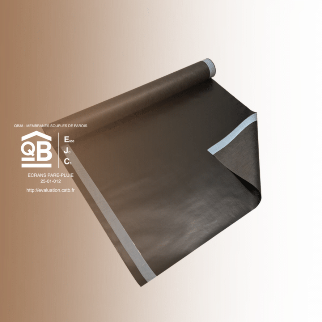 ARCUS FAB 5000 N3-AD - pare-pluie pour bardage ajouré avec bande adhésive - Euroclasse B