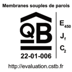 certification QB par le CSTB pour les membranes souples de parois