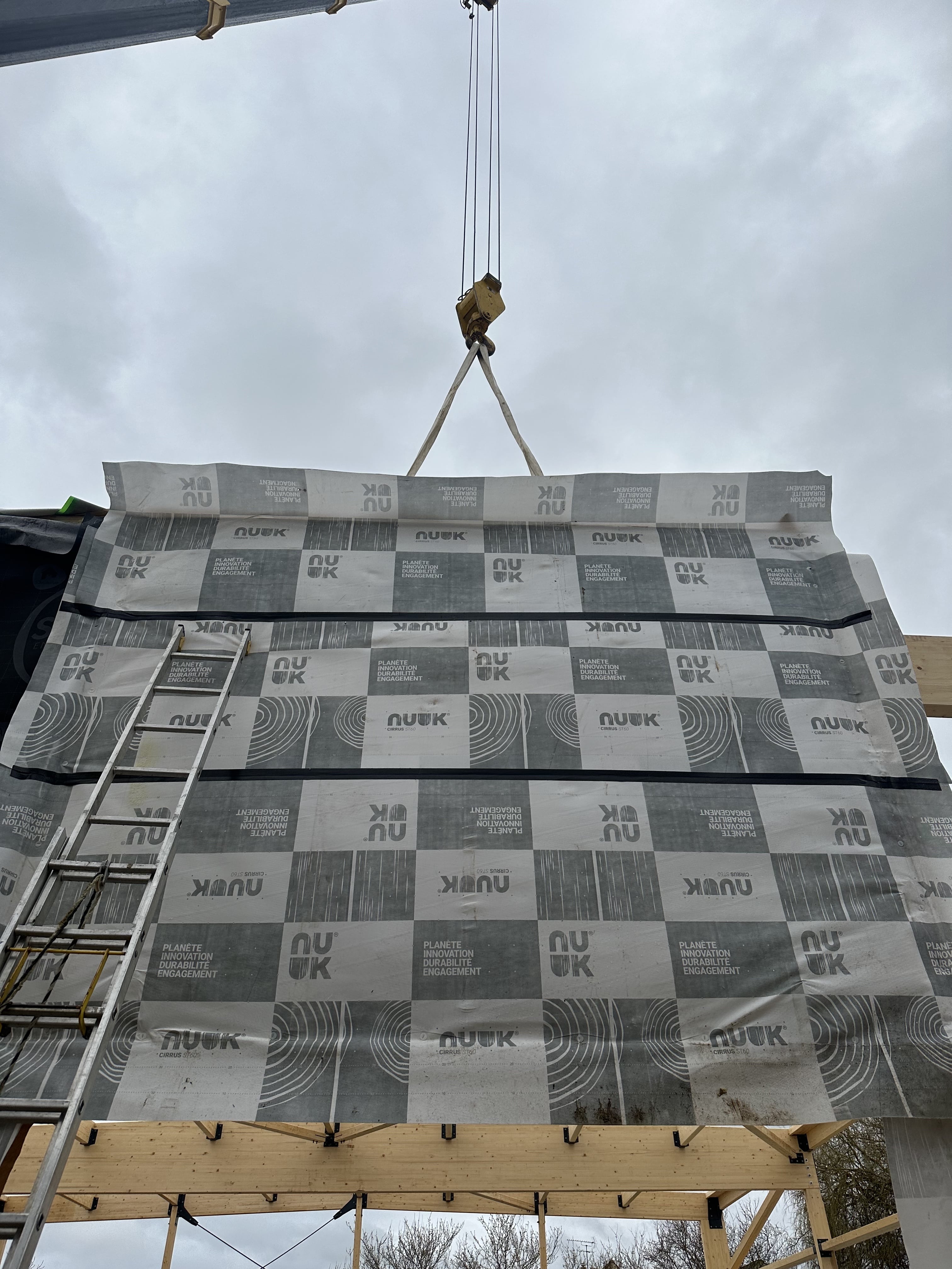 photo chantier sous-toiture
