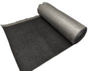 Membrane de sous-toiture noire avec couche de séparation à mailles pour toiture métallique